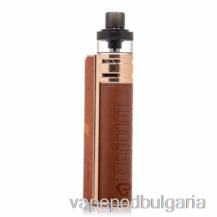 Vape Течности Voopoo Drag H80s Pod Mod Kit Golden Rosewood